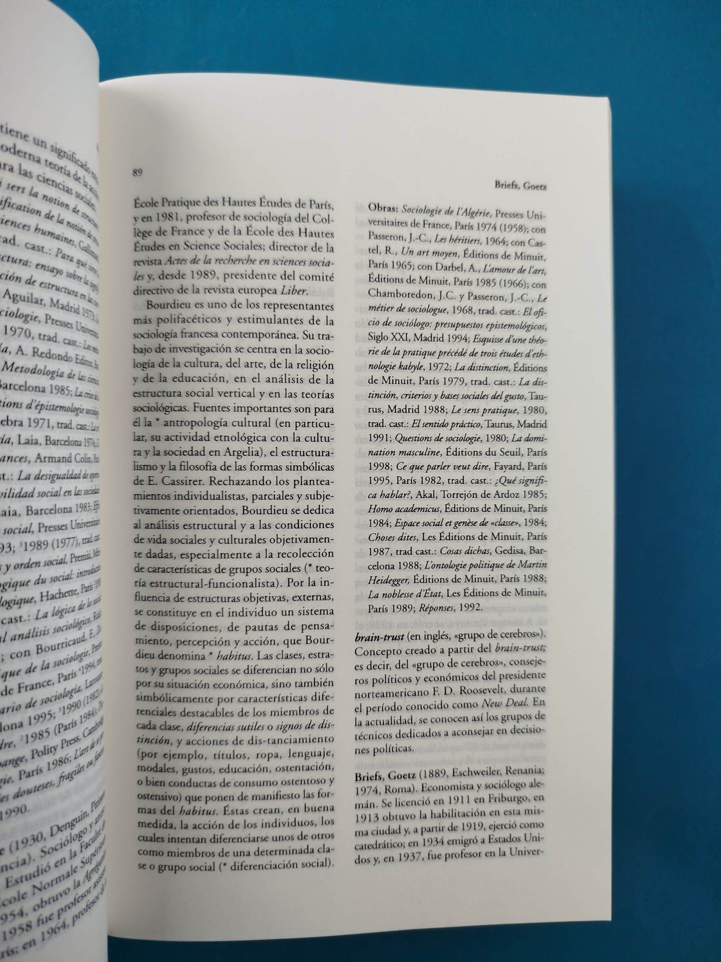 Diccionario Enciclopédico de Sociología