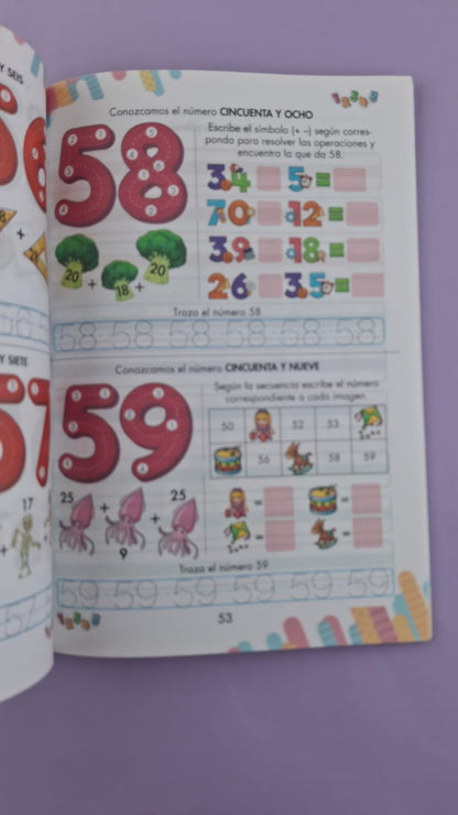 Leito números 1 al 100