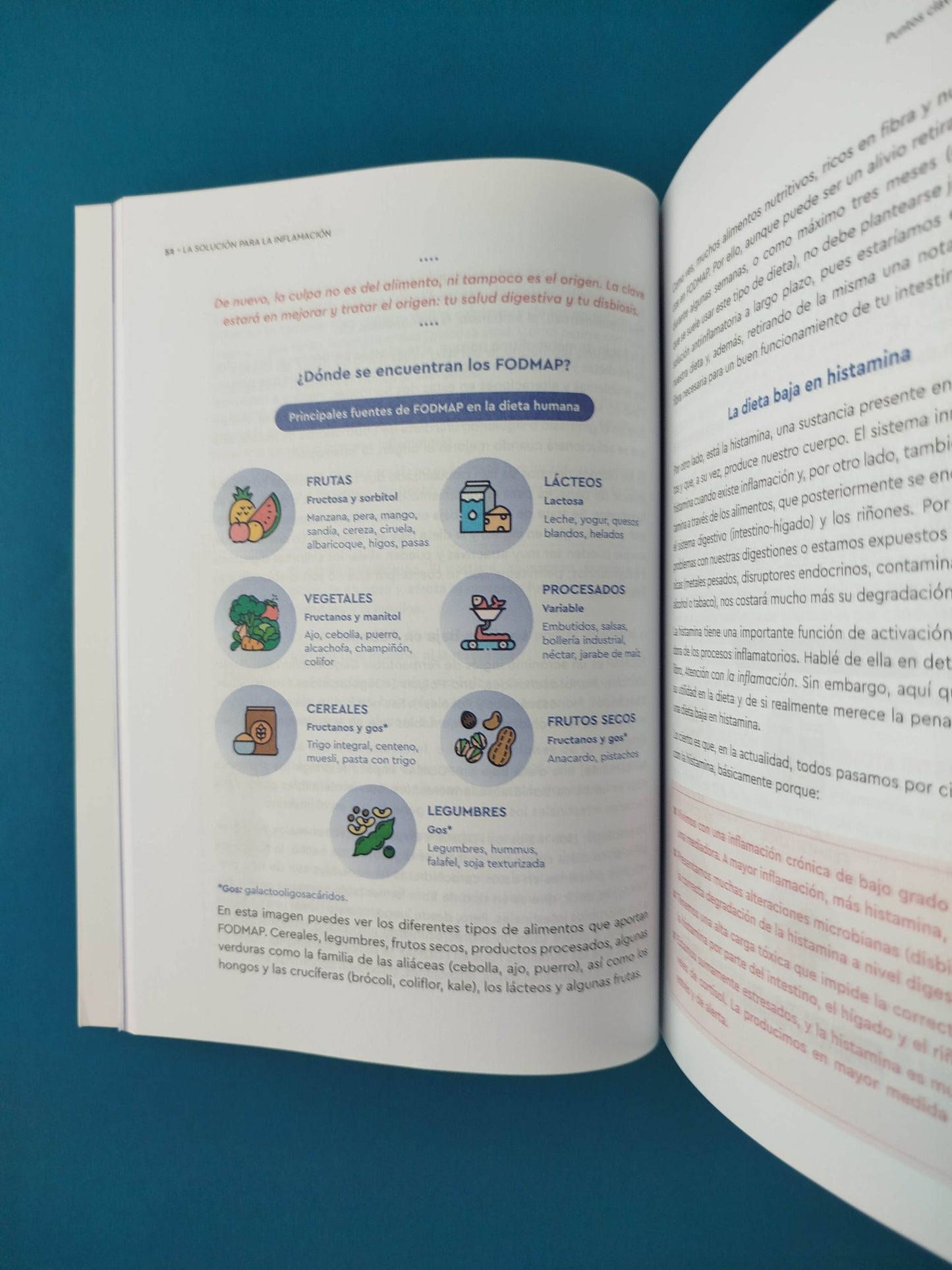 La solución para la inflamación. El método de 6 semanas para mejorar tus digestiones, reducir el dolor, prevenir enfermedades y ganar vitalidad