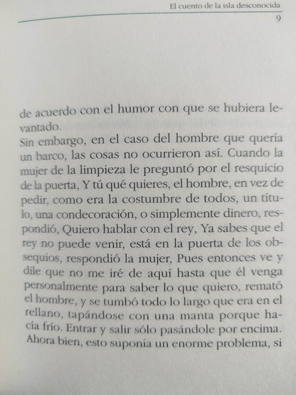 El cuento de la isla desconocida by Jose Saramago
