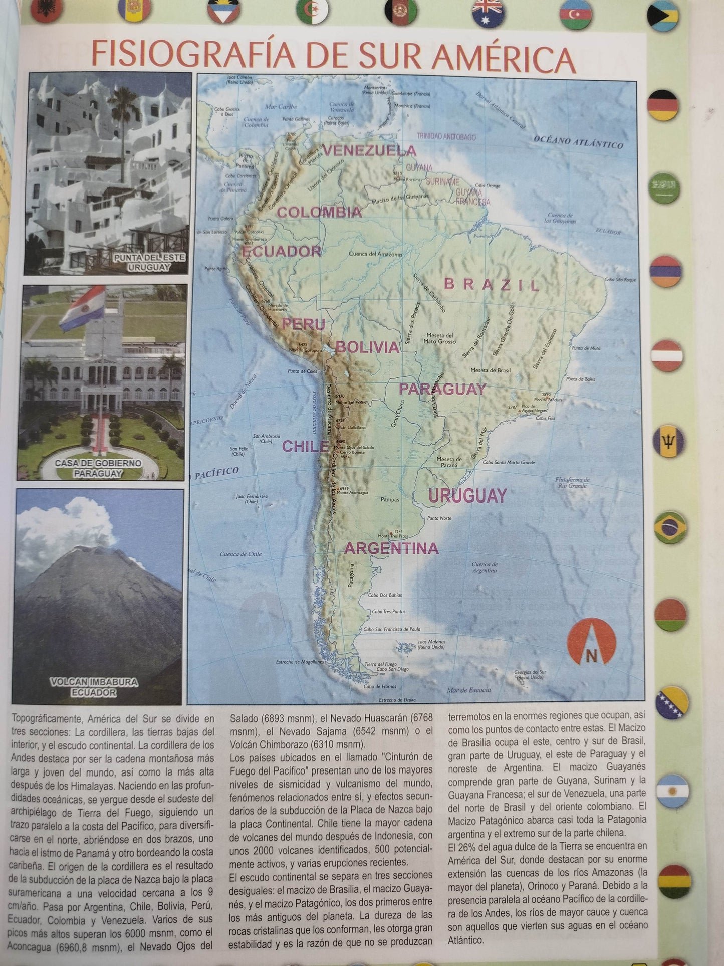 Atlas universal cartilla 68 mapas a color 48 pág. by Varios