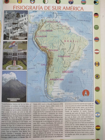 Atlas universal cartilla 68 mapas a color 48 pág. by Varios