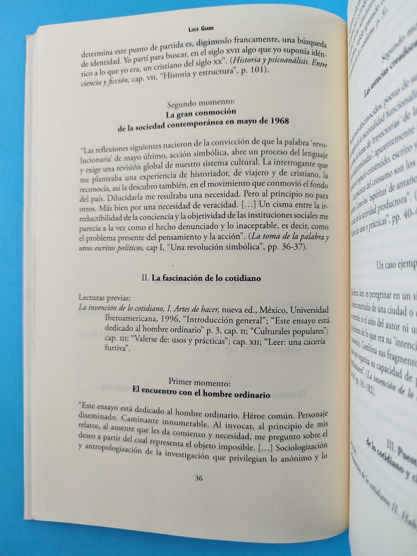 Relecturas de Michel de Certeau