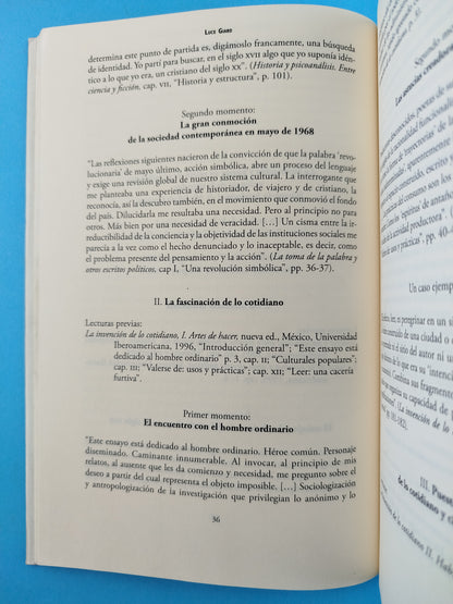 Relecturas de Michel de Certeau