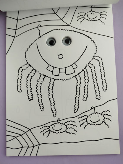 Libro para colorear ¡Con ojos saltarines!