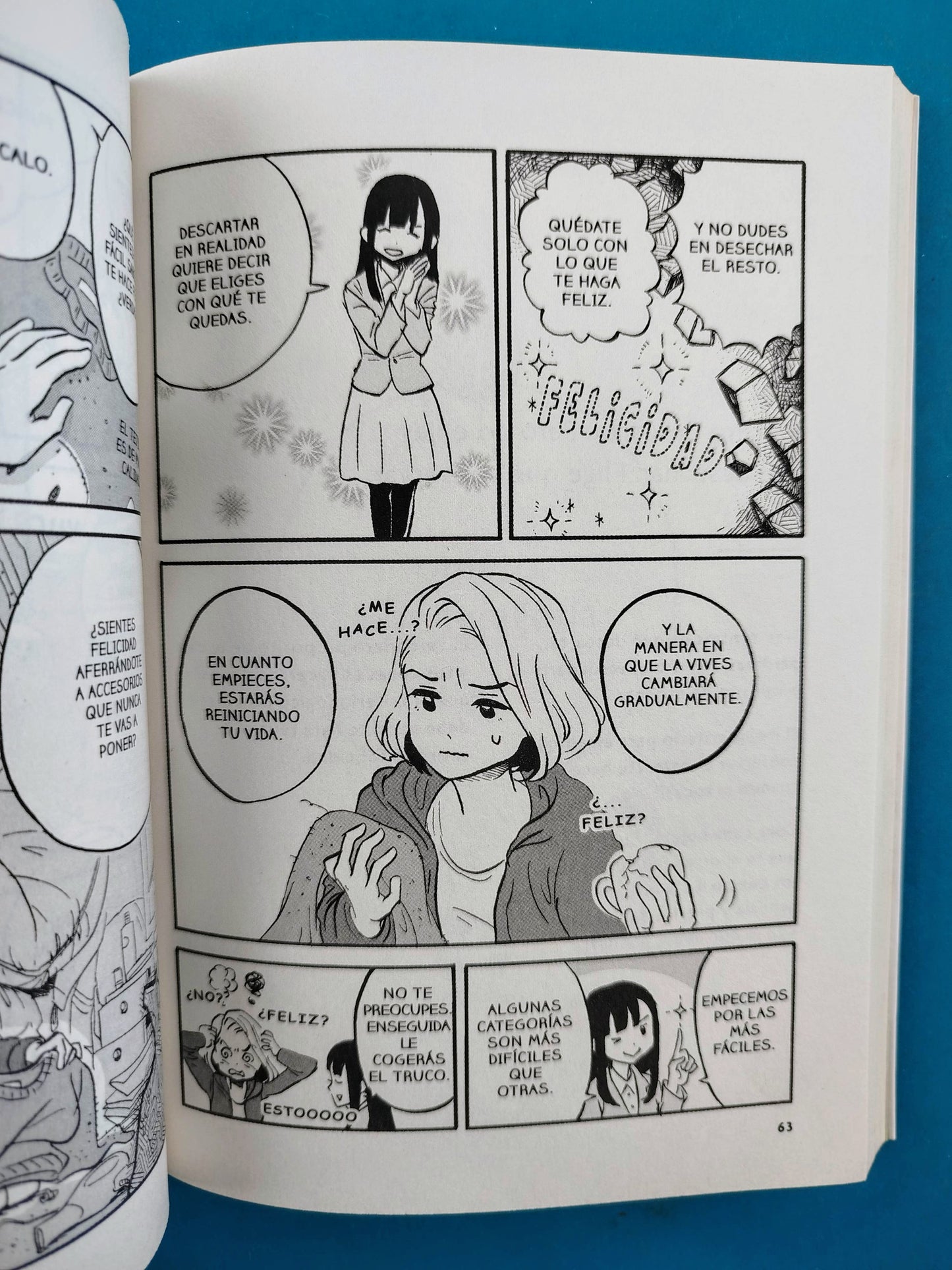 La magia del orden una novela ilustrada