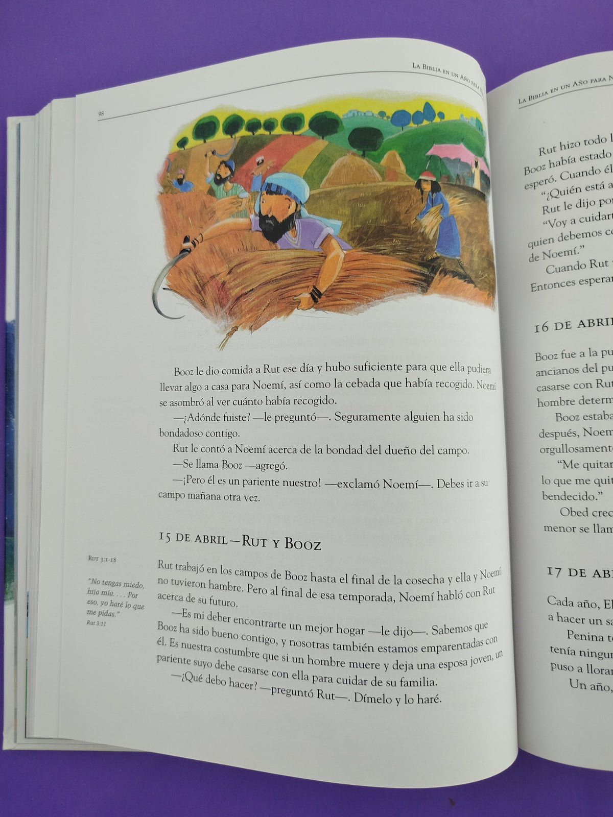 La biblia en un año para niños by Rhon Davies