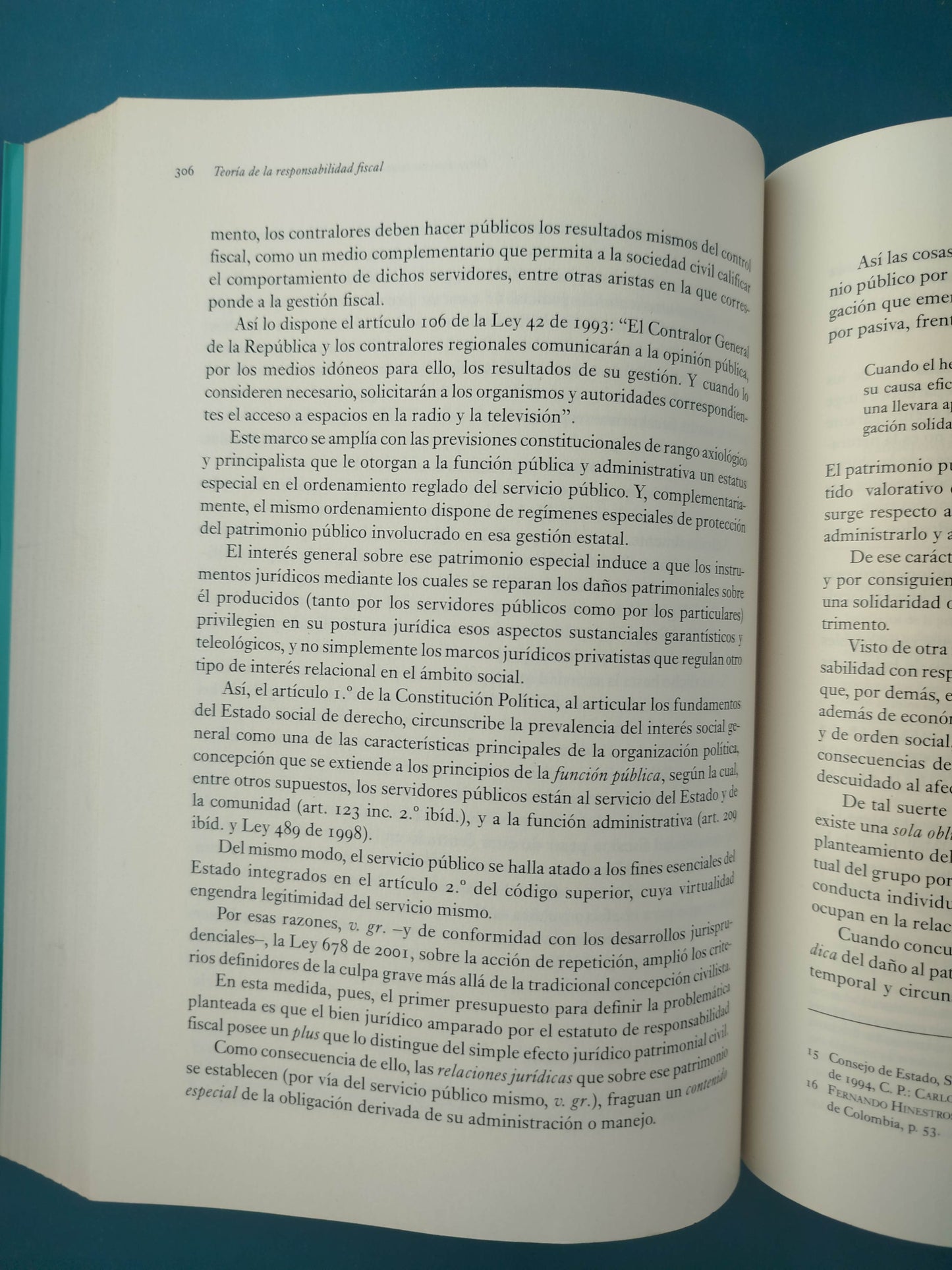 Teoría de la responsabilidad fiscal