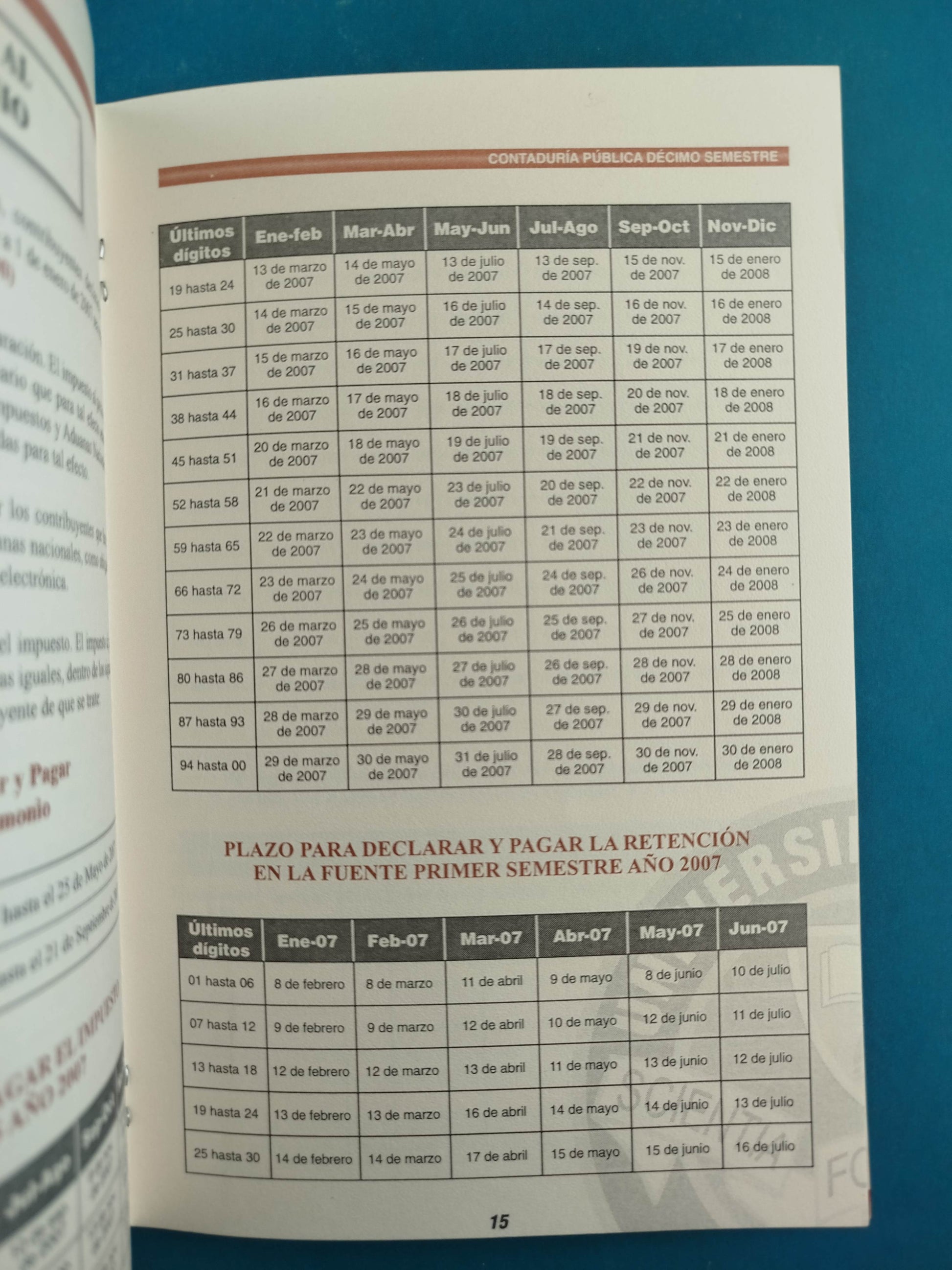 Guía de ética profesional y agenda tributaria by Varios