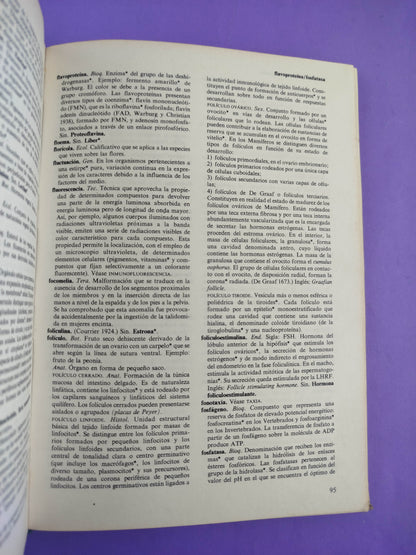 Diccionario de Biología by Lender-Delavault y Le Moigne