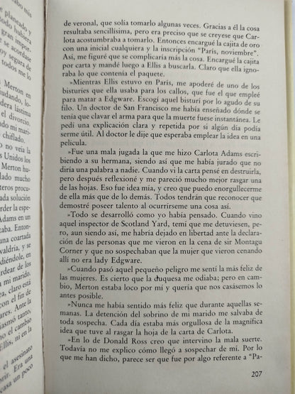 La Muerte De Lord Edgware by Agatha Christie