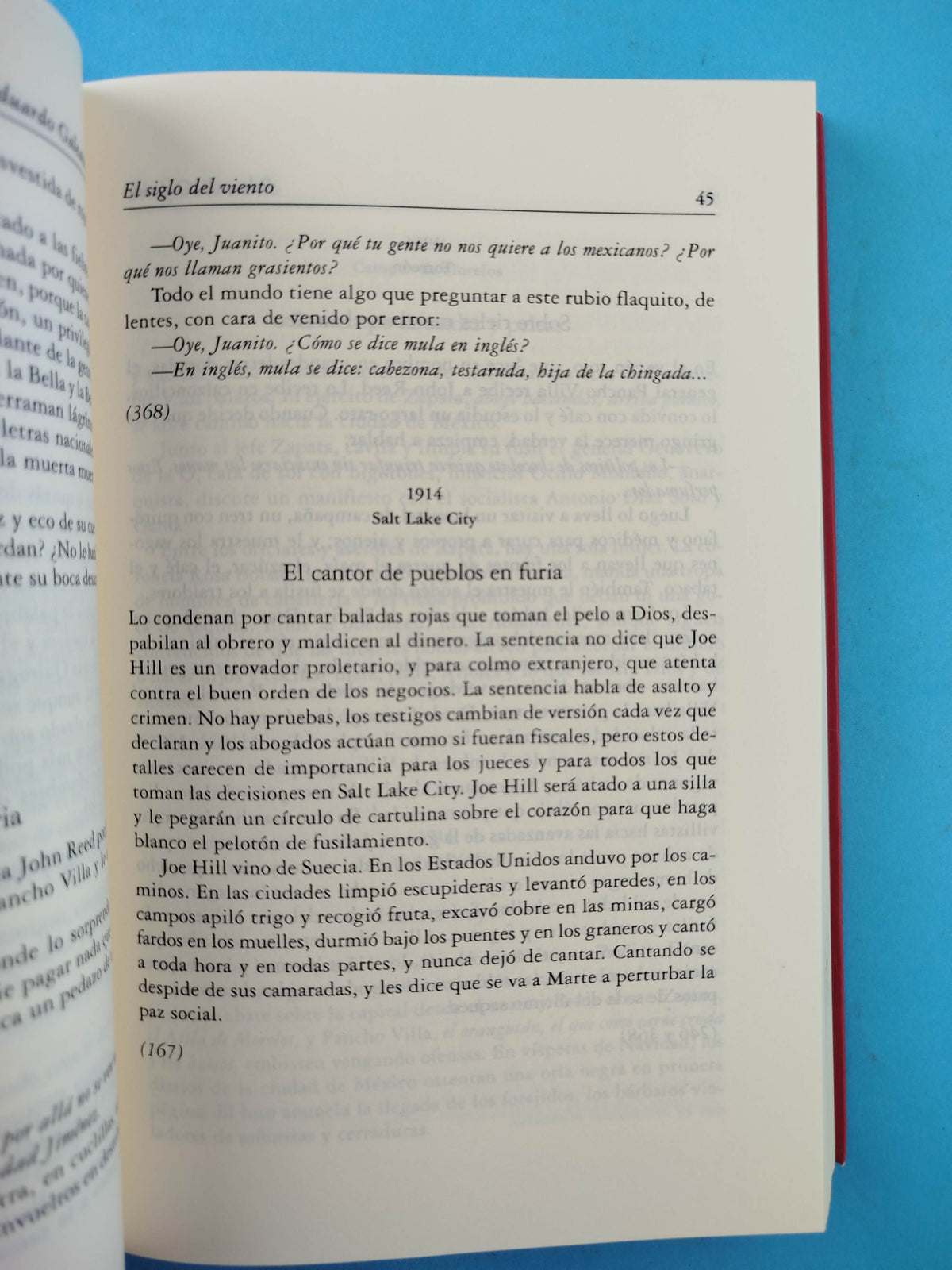 Memoria De Fuego 3 El Siglo Del Viento by Eduardo Galeano