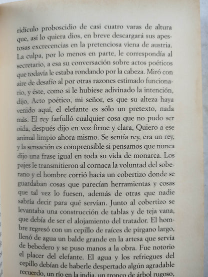 El viaje del elefante by José Saramago