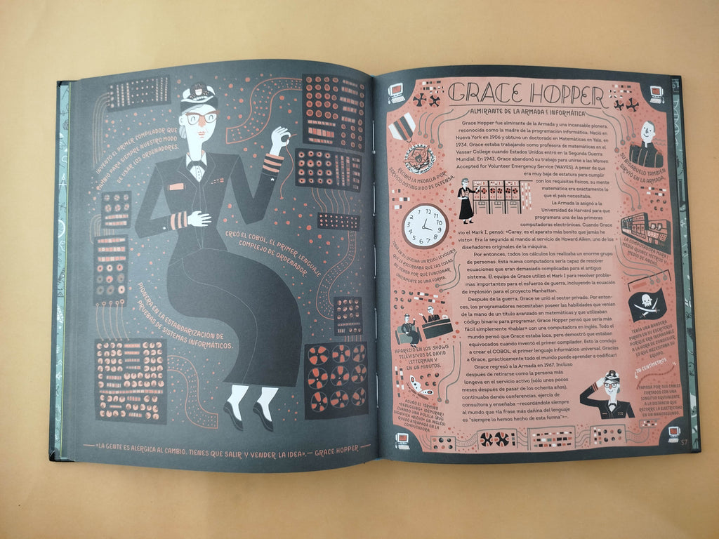 Mujeres de ciencia by Rachel Ignotofsky Design