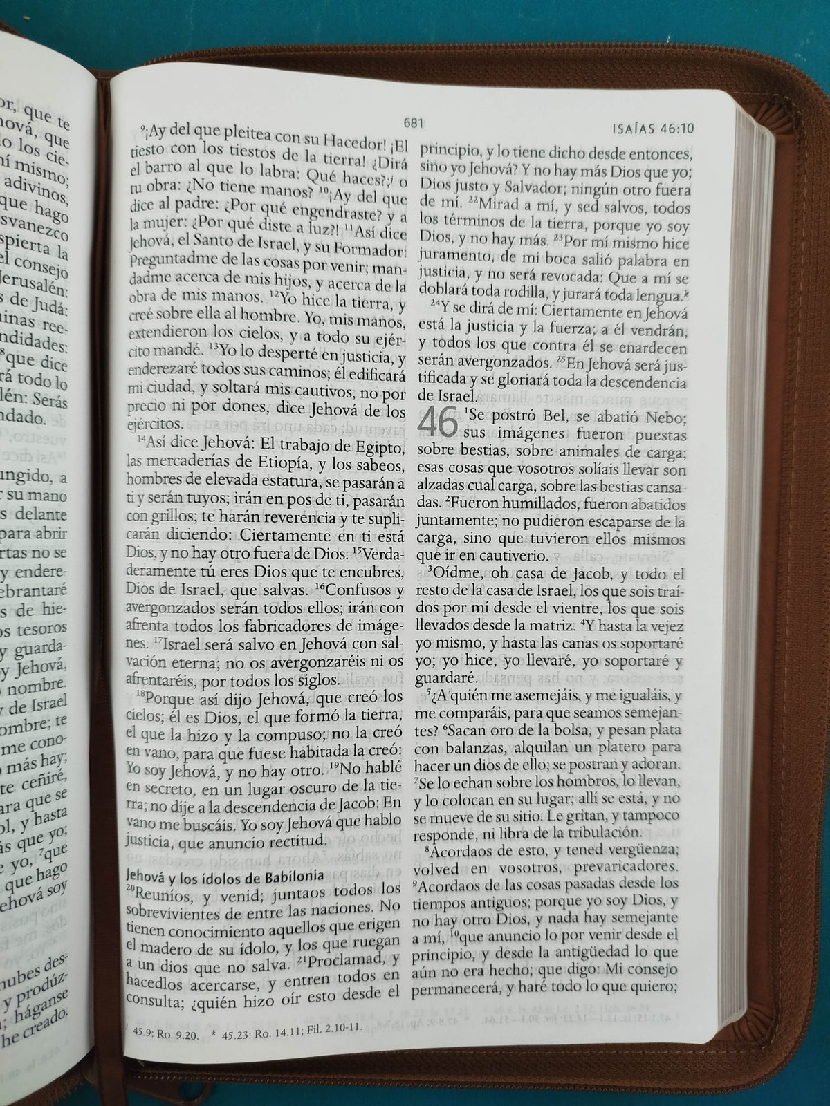Biblia rvr 1960 letra grande tipo agenda marrón miel con cierre e imágenes de la tierra santa by Reina Valera 1960