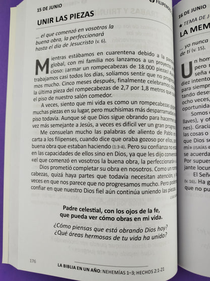 Nuestro pan diario volumen 29 paisaje edición especial letra gigante