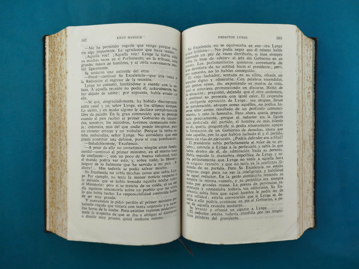 Knut Hamsun Obras Completas tomo I by Knut Hamsun