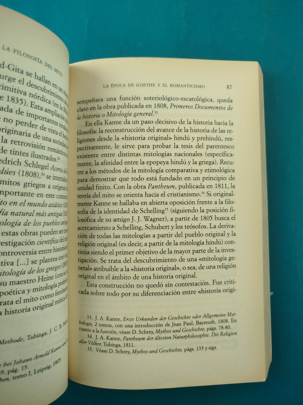 Introducción a La Filosofía Del Mito En La Época Moderna Y Contemporanea by Christoph Jamme
