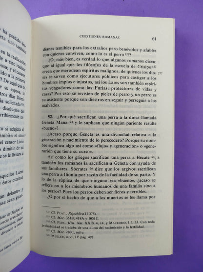 Obras morales y de costumbres (moralia) V