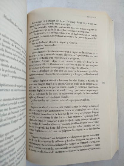 Saga Alagaësia, disponibles 3 tomos Eragon, Eldest y Brisingr. by Christopher Paolini