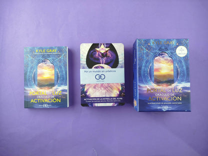 Portal de luz Oráculo de activación 44 cartas y libro guía