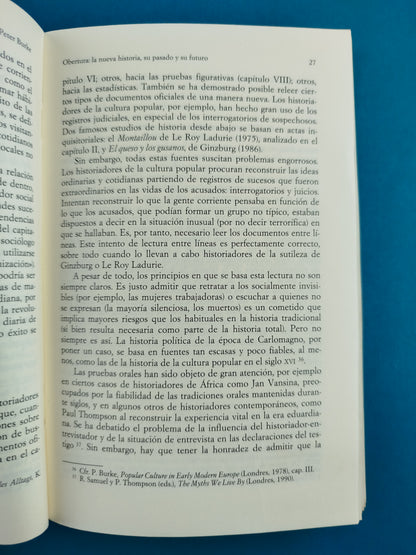 Formas de hacer Historia by Peter Burke