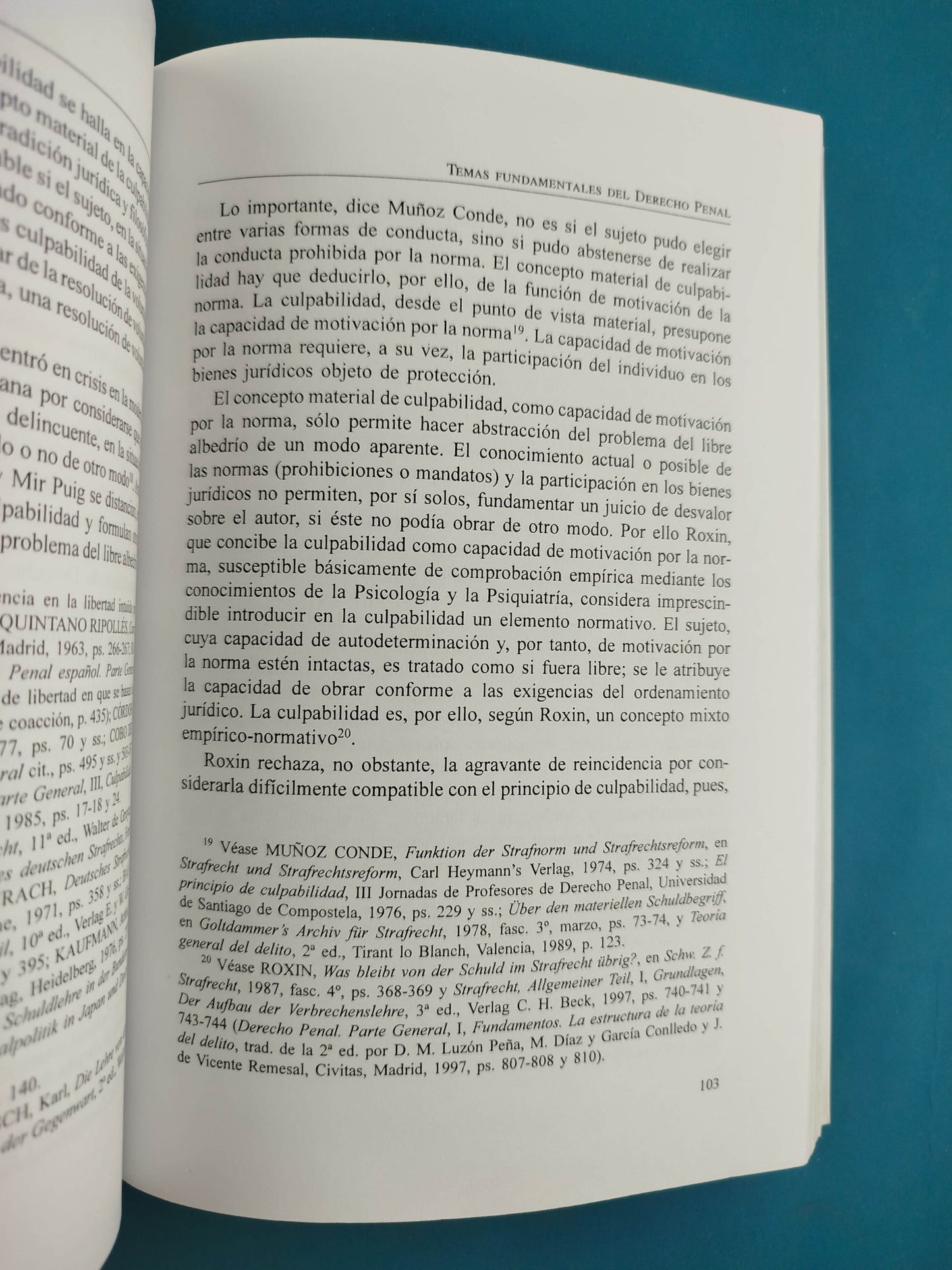 Temas fundamentales del derecho penal. 3 tomos