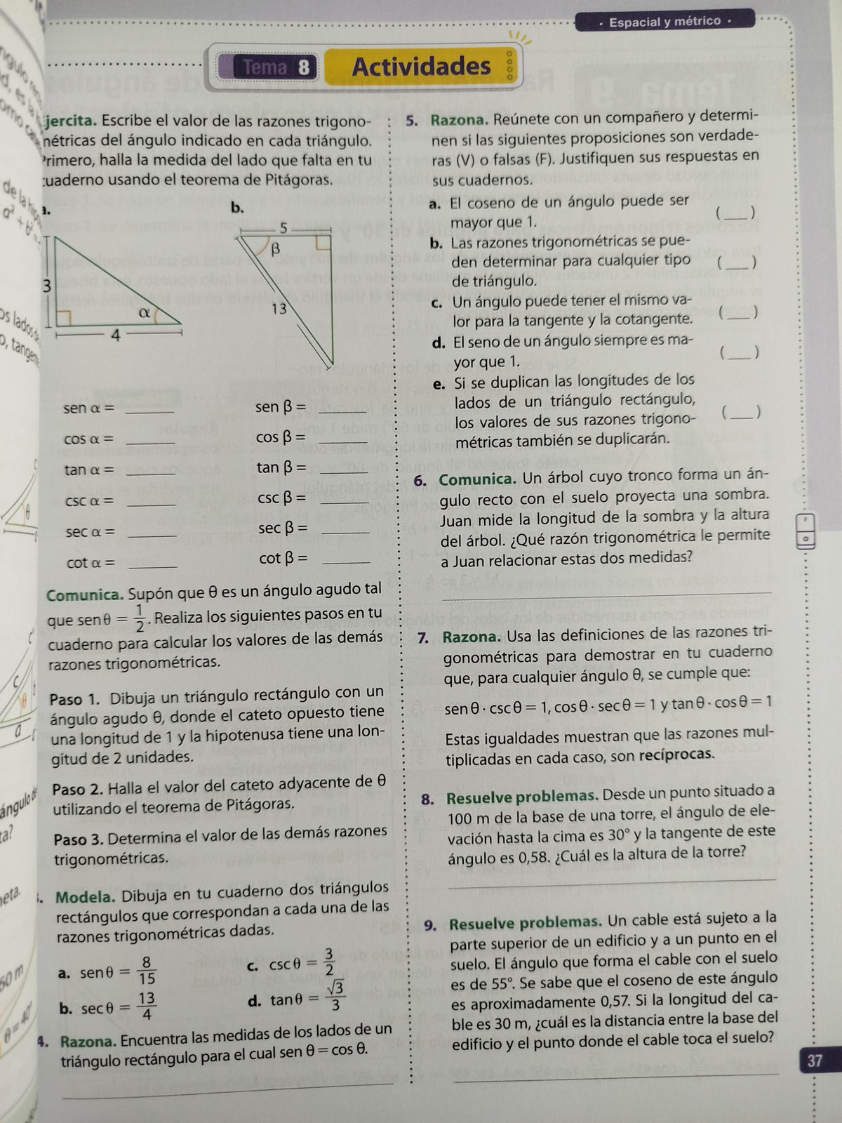 Ideas matemáticas 10 by varios