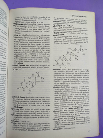 Diccionario de Biología by Lender-Delavault y Le Moigne