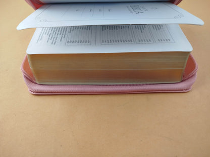 Biblia rvr 1960 rosado letra grande con forro borde dorado by Reina Valera 1960