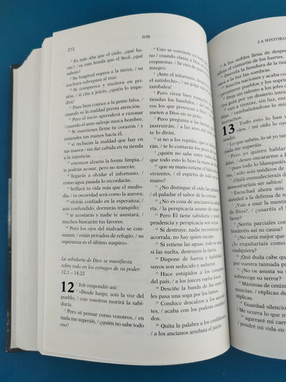 La biblia textos de la sagrada escritura antiguo y nuevo testamento