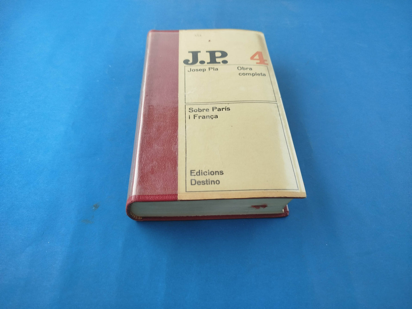 Obras de Josep Pla del tomo 2 al 10