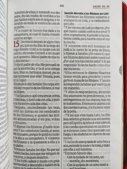 4 Rvr Biblia rvr con índice beige rojo canto dorado – libreriatroya.com