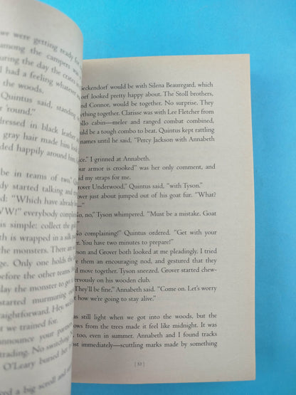 The complete Percy Jackson saga. 4 volumes by Rick Riordan
