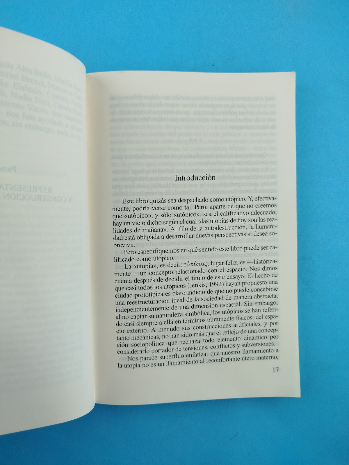 Género, espacio y poder para una crítica de las Ciencias Políticas by Mino Vianello y Elena Caramazza