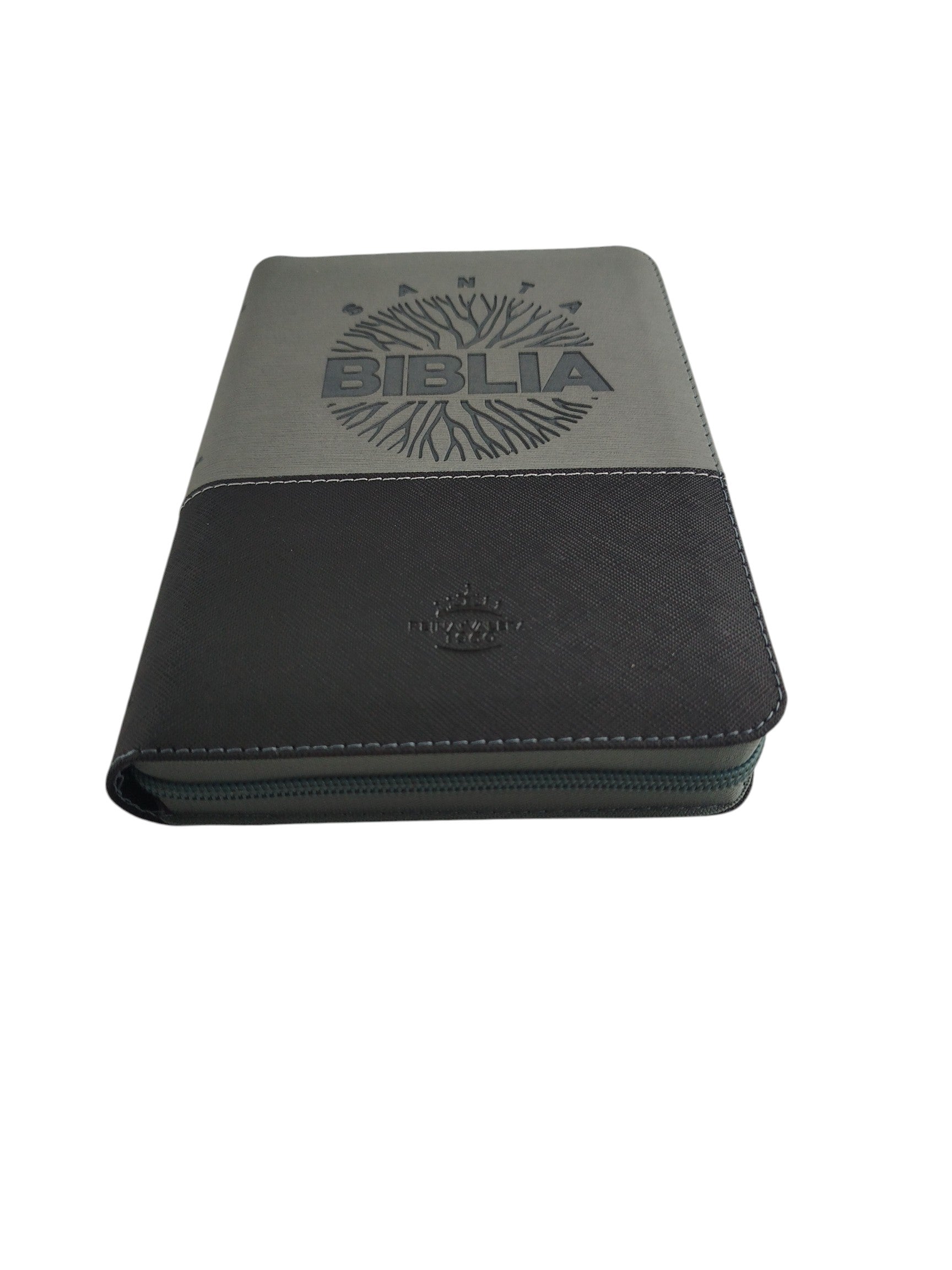 Biblia rvr con índice Gris negra canto plateado by Varios