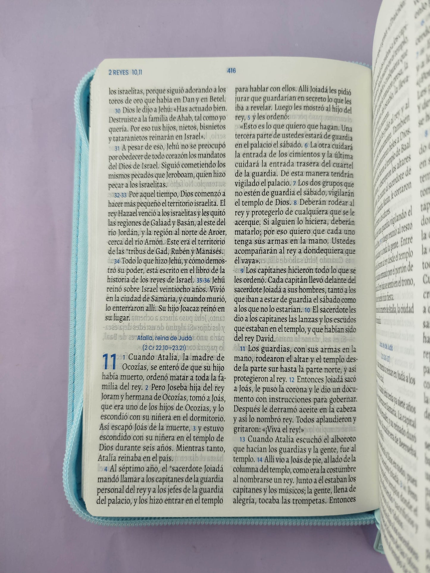 Biblia traducción en lenguaje actual 066 azul - celeste / canto plateado by Lenguaje actual