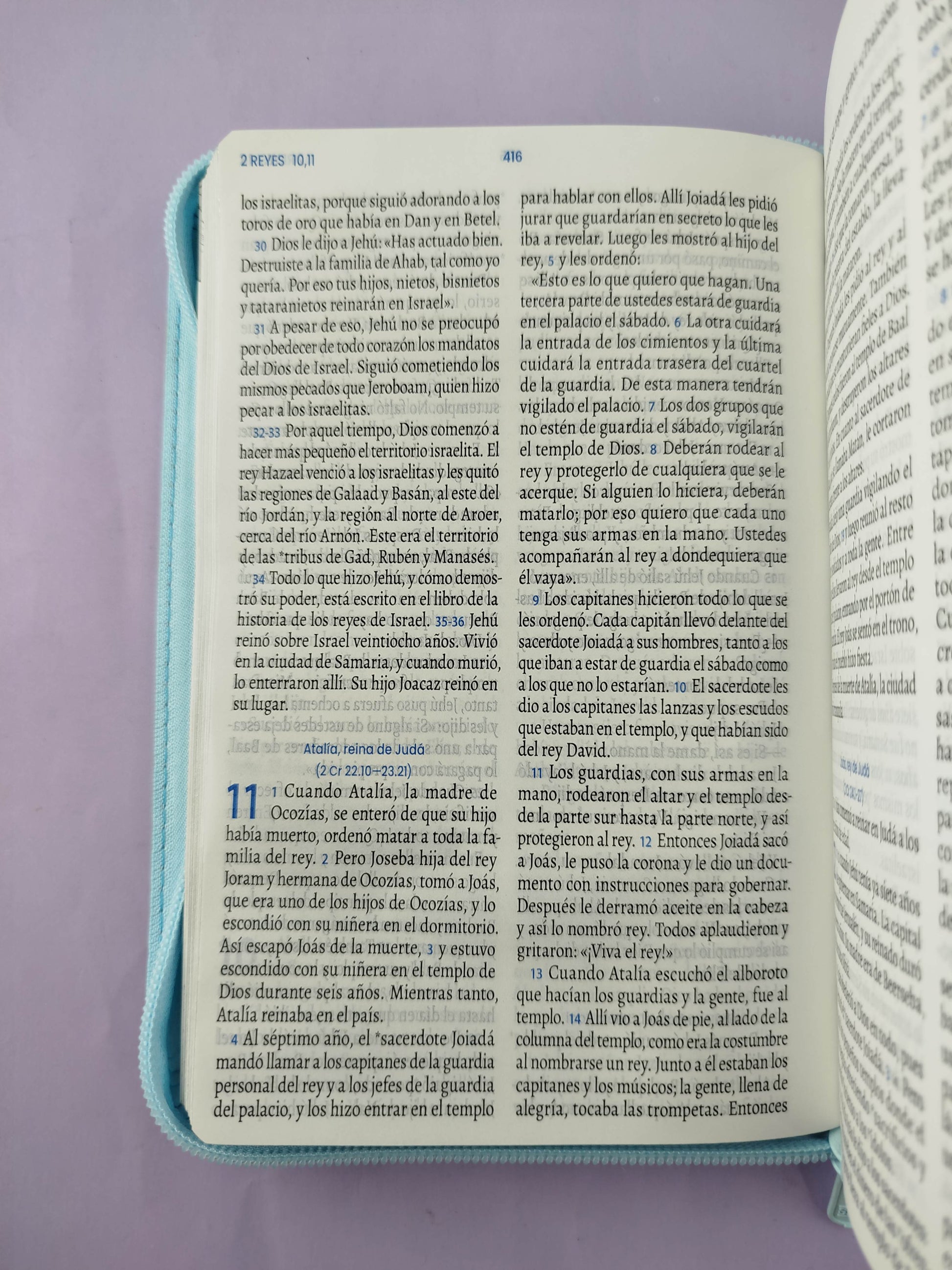 Biblia traducción en lenguaje actual 066 azul - celeste / canto plateado by Lenguaje actual