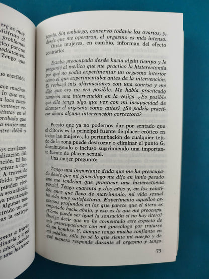El Punto G y otros descubrimientos sobre la sexualidad humana