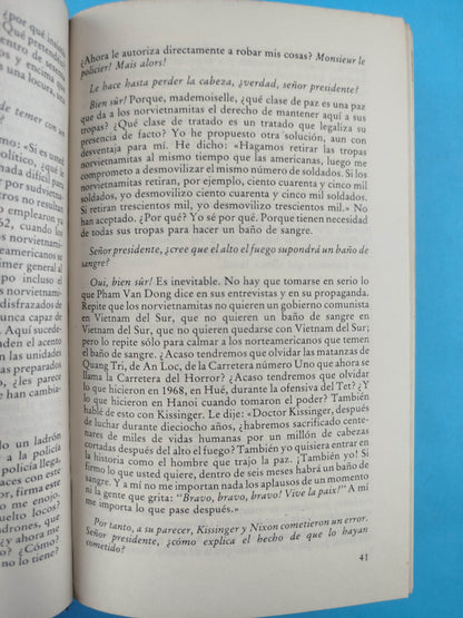 Entrevista con la historia by Oriana Fallaci