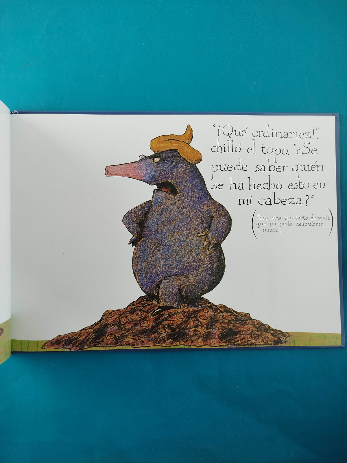 El topo que quería saber quién se había hecho aquello en su cabeza by Werner Holzwarth Y Wolf Erlbruch