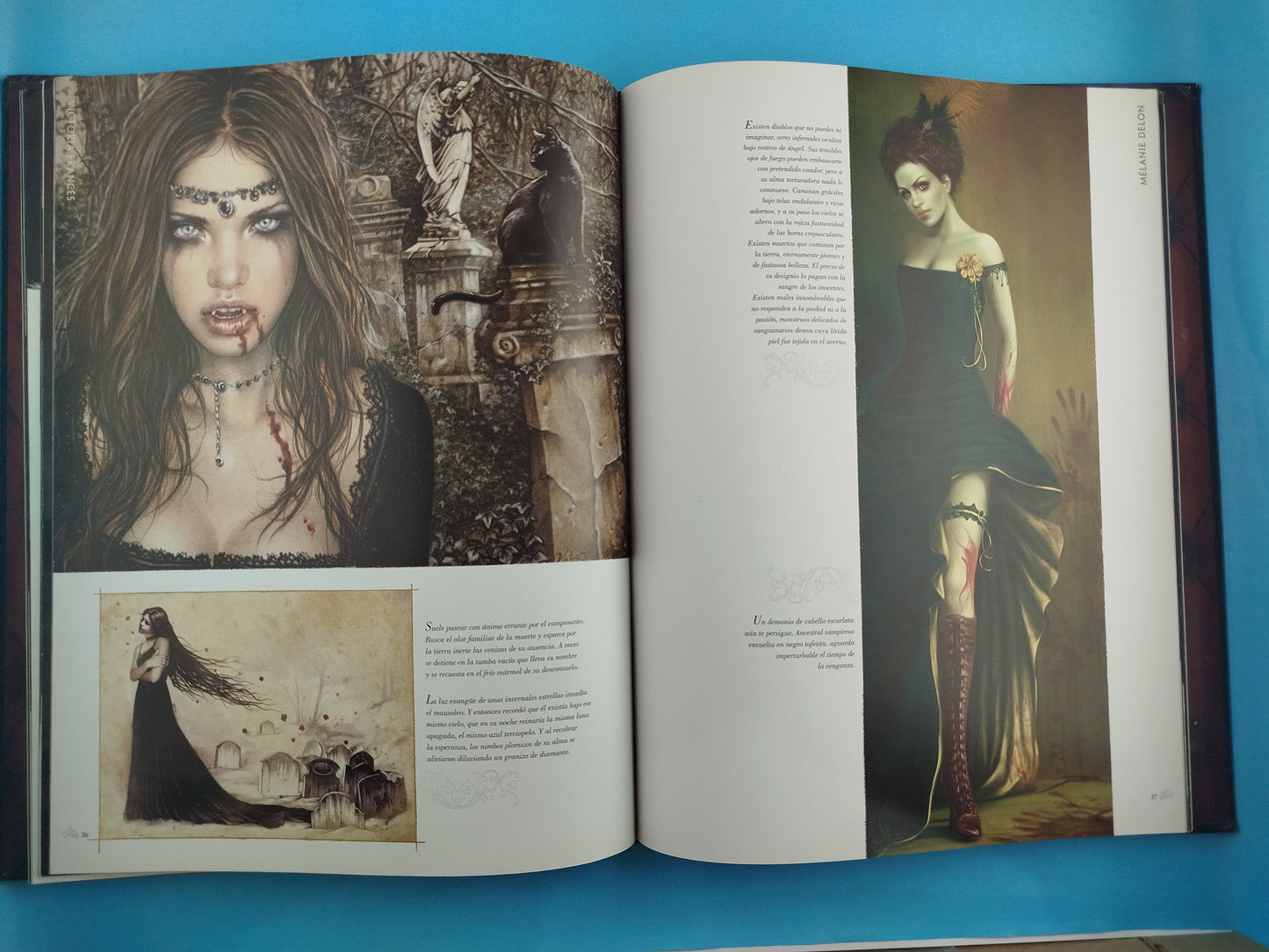 Mundo de las sombras ilustrado: Vampiros