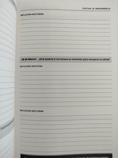 Agenda Del Diario Para Estoicos by Ryan Holiday