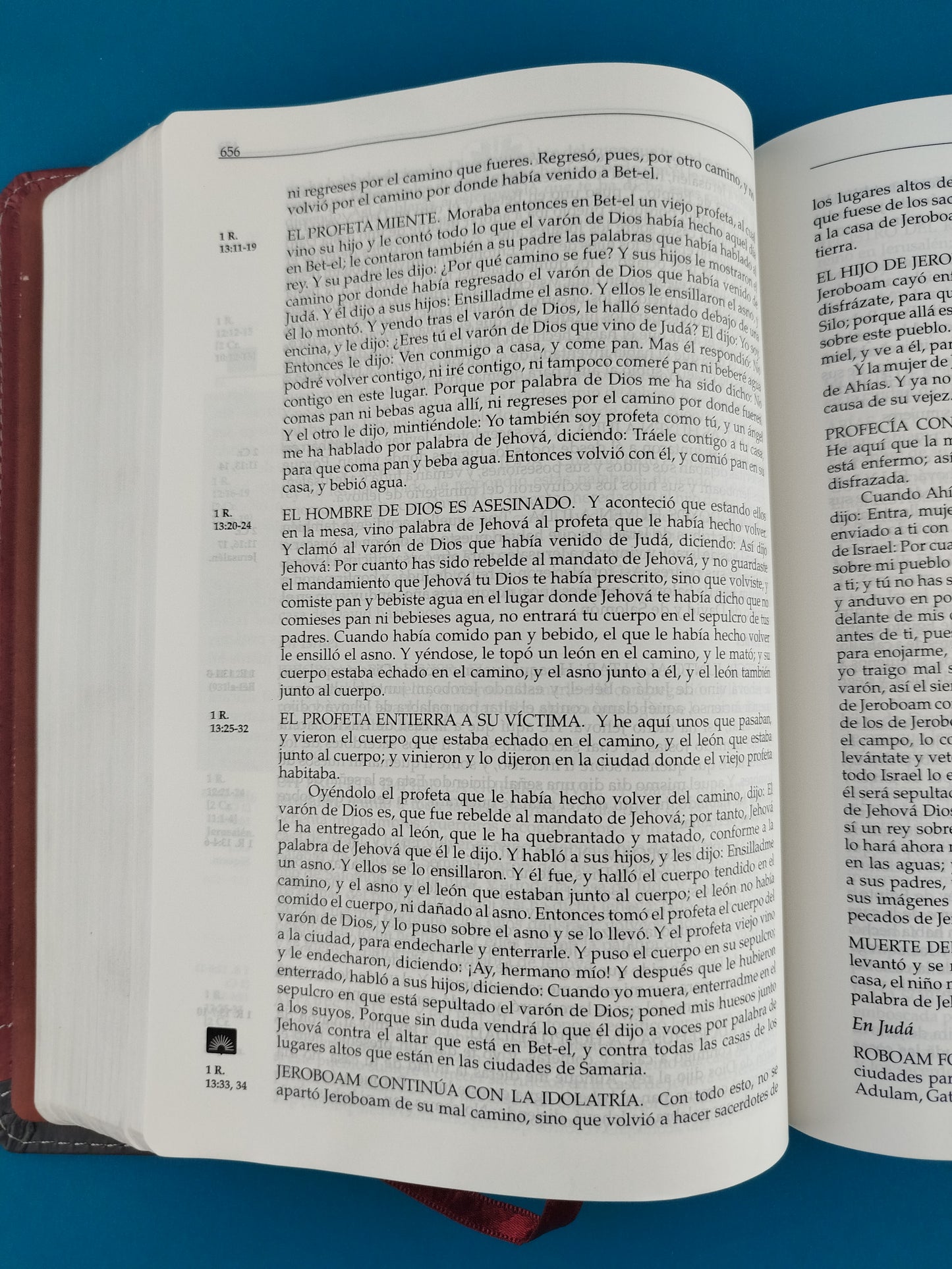 Biblia Rvr En Orden Cronológico Ed. Lujo Duo Tono