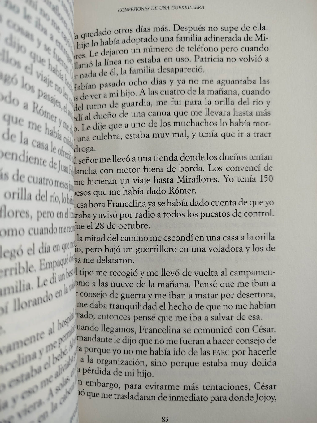 Confesiones de Una Guerrillera by zenaida rueda