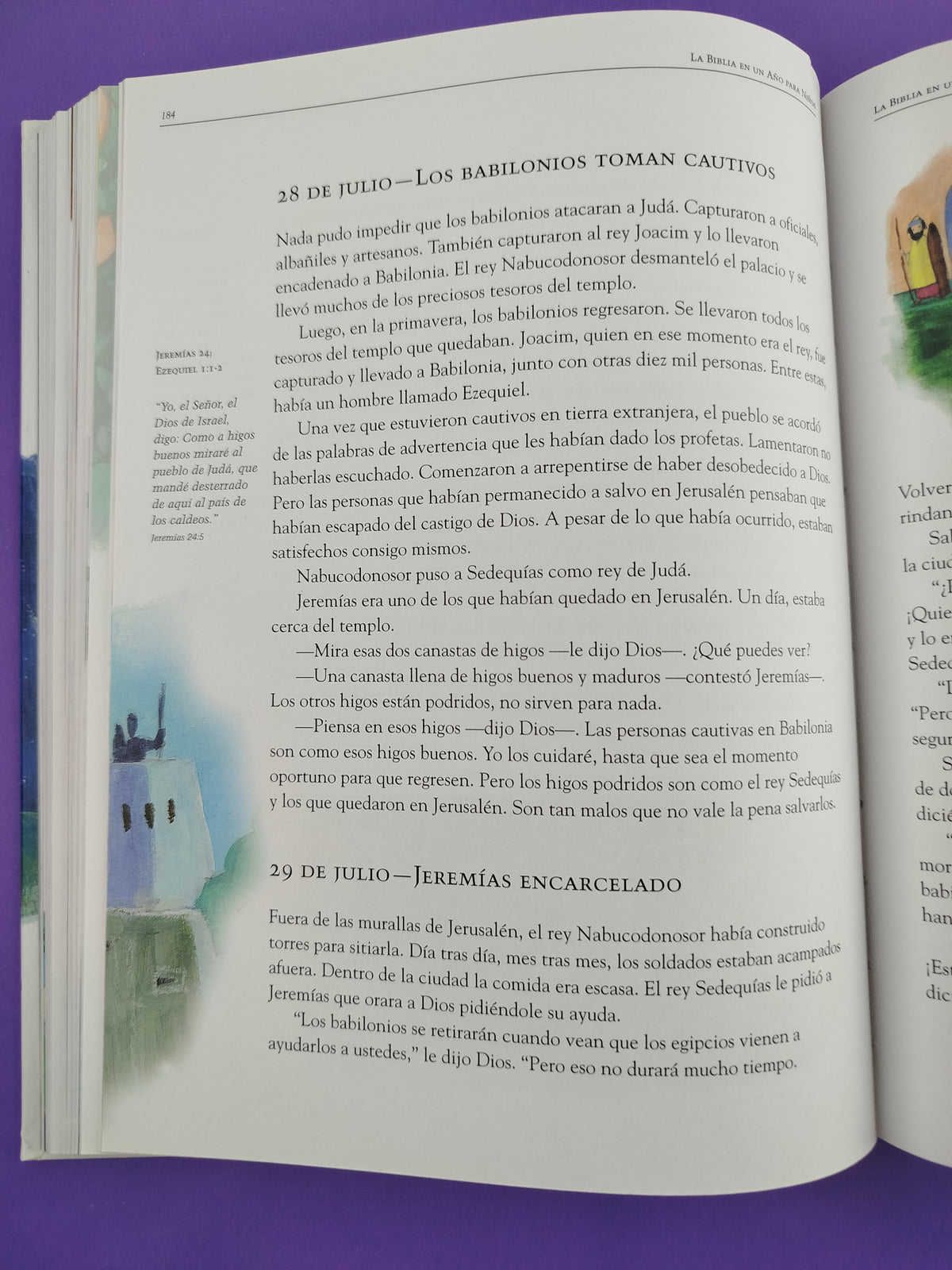 La biblia en un año para niños by Rhon Davies