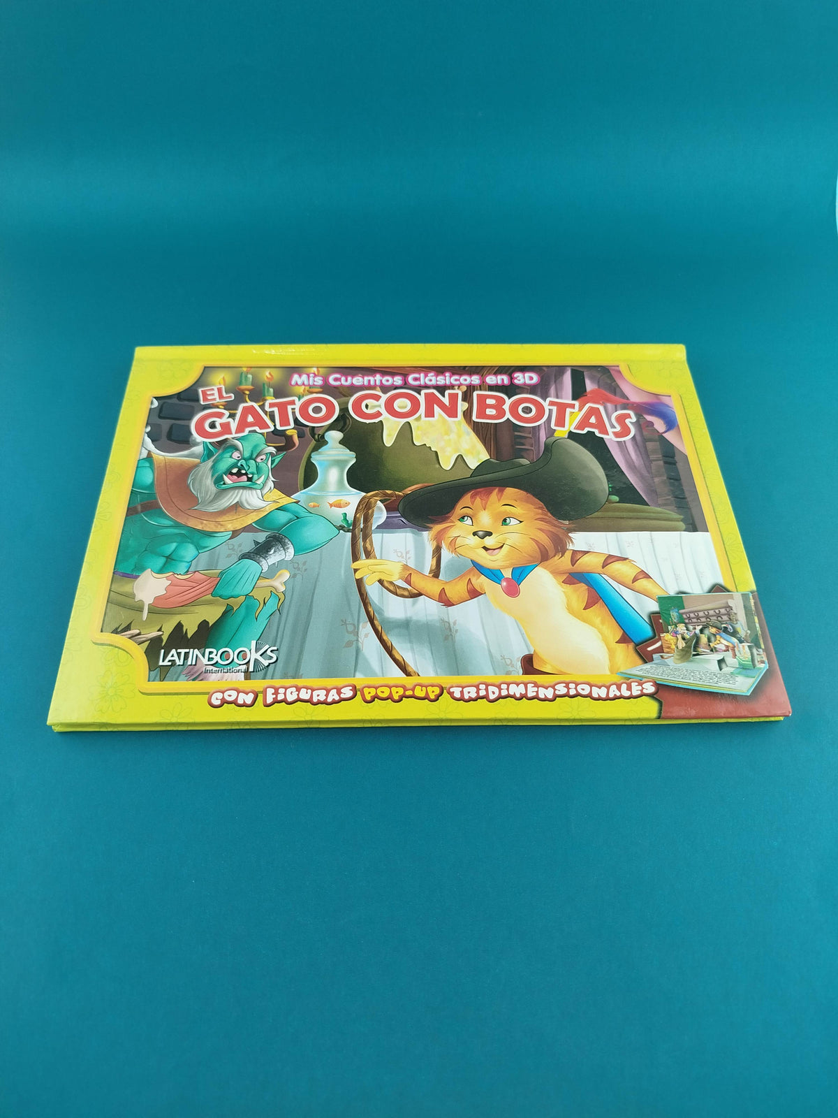 Mis cuentos clásicos en 3d El gato con botas by Sin autor