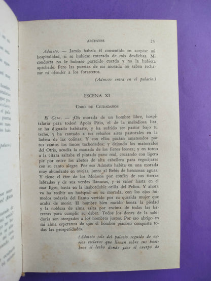 Dramas y tragedias. by Euripides