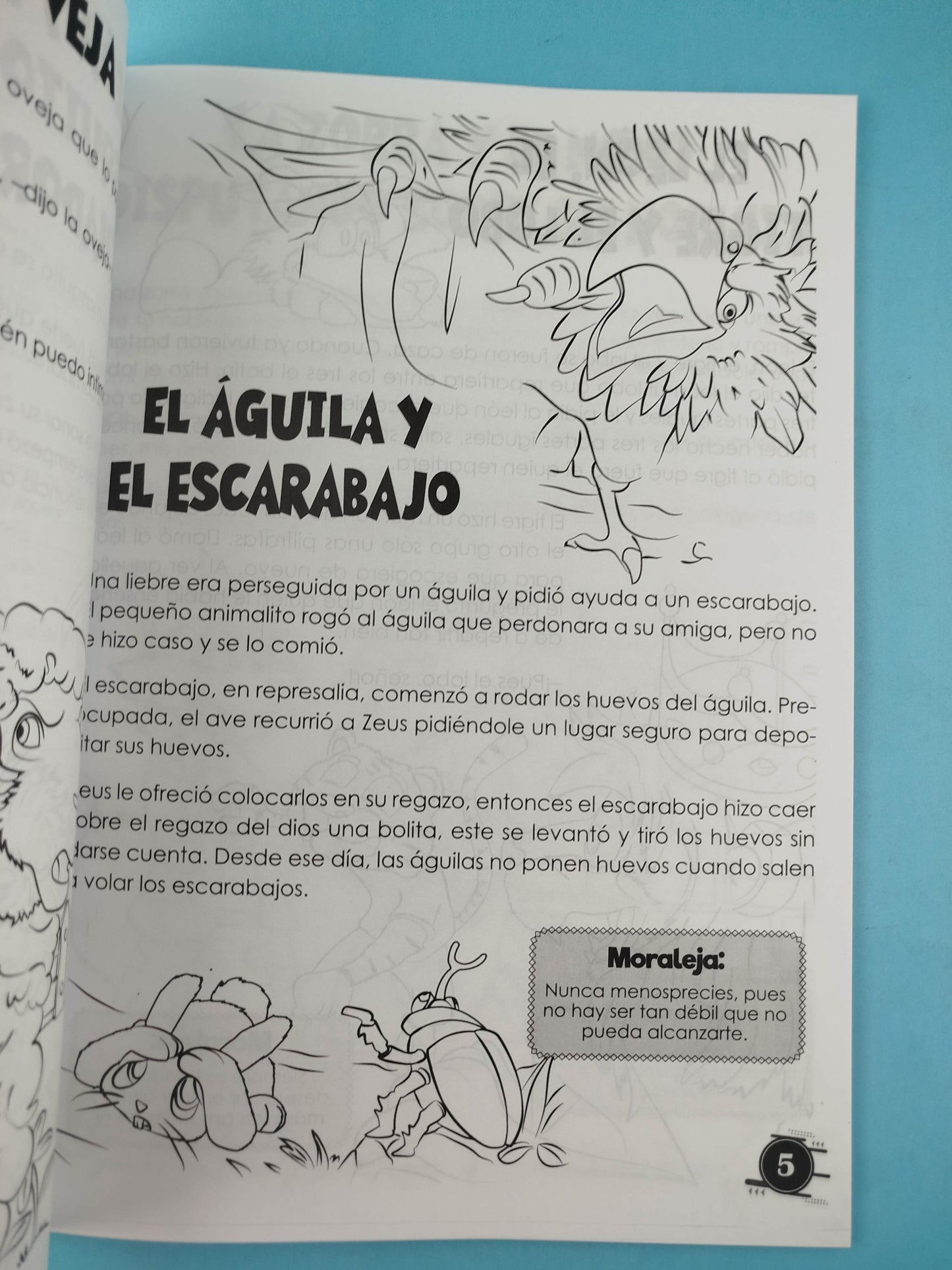Fábulas para colorear vol 2 by Mario Ignacio Galvis