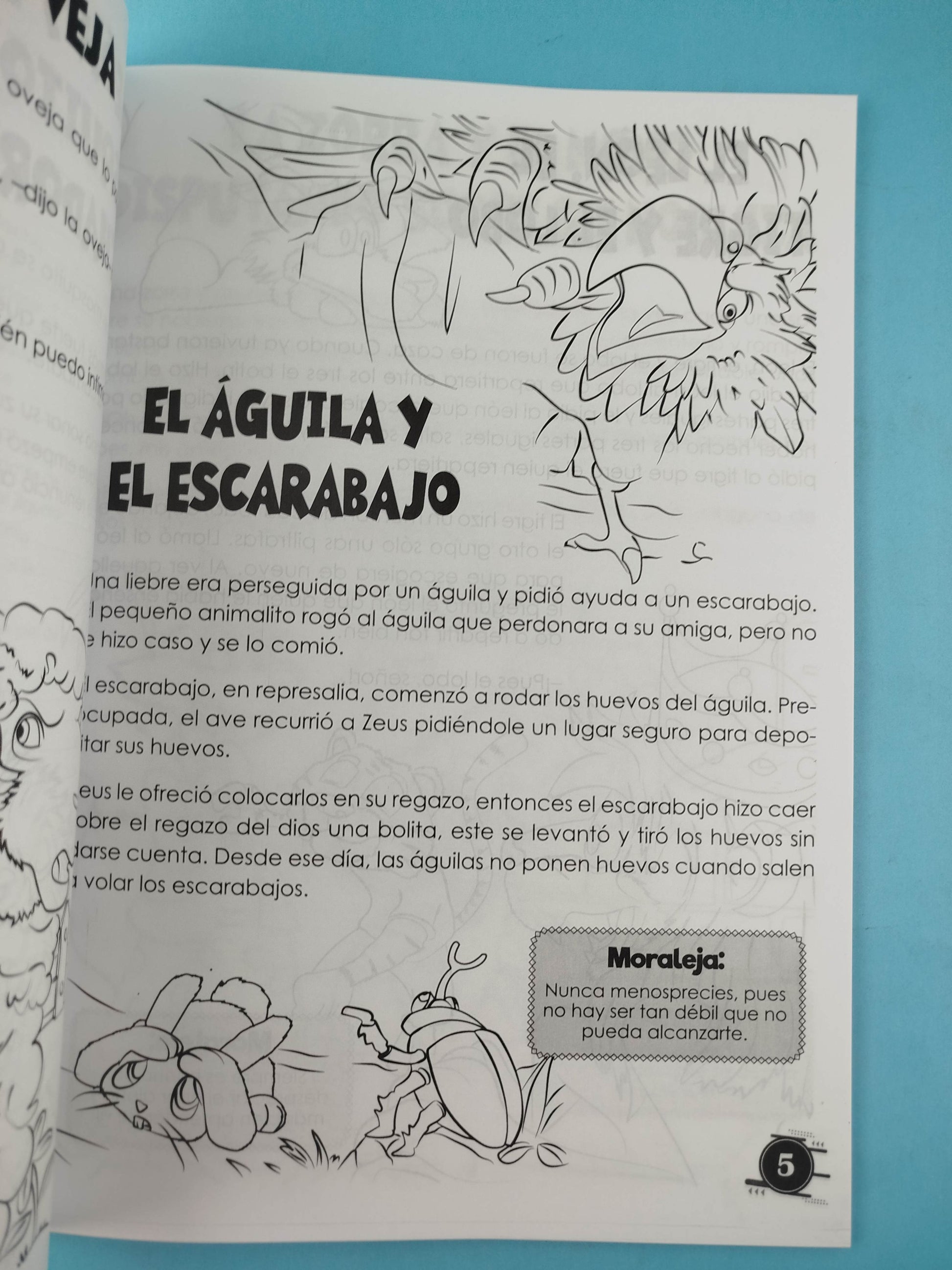Fábulas para colorear vol 2 by Mario Ignacio Galvis